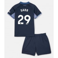 Tottenham Hotspur Pape Matar Sarr #29 Gostujuci Dres za djecu 2023-24 Kratak Rukav (+ Kratke hlače)